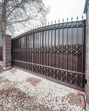 Металлические ворота в Кривом Роге